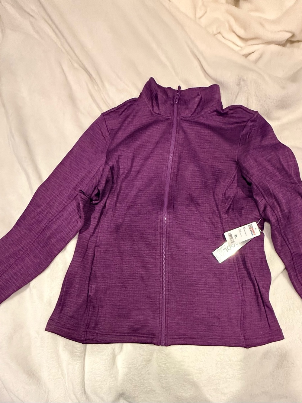Women’s Full-Zip Active Jacket - Purple